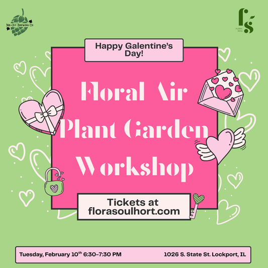 FLORAL AIR PLANT GARDENS AT NIK & IVY