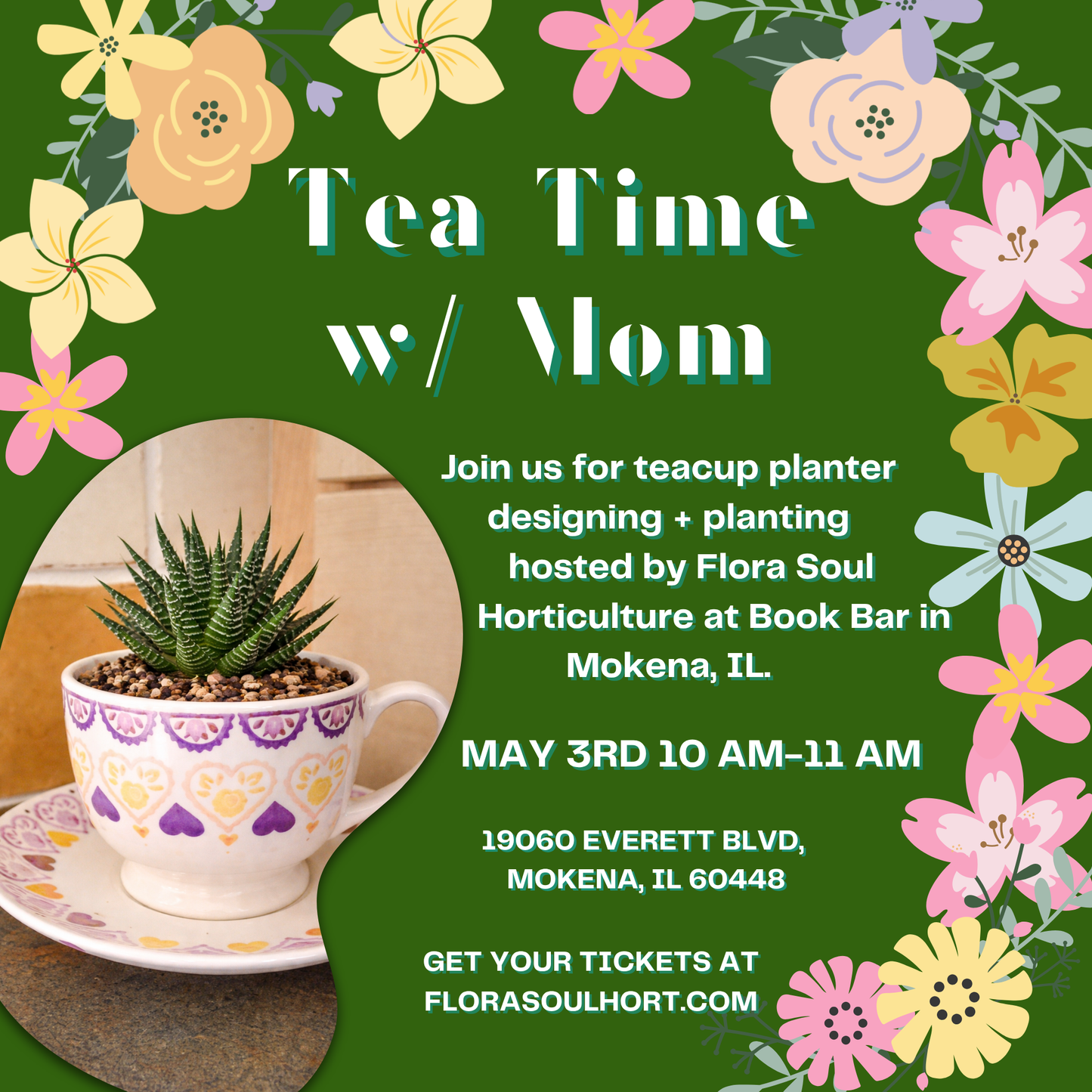 Tea Time w/ Mom Event
